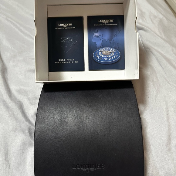 Longines two-tone white dial Les Grandes classic watch - Picture 6 of 7